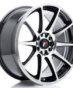 JR Wheels JR11 18x8,5 ET35 5x100/108 Black Machined