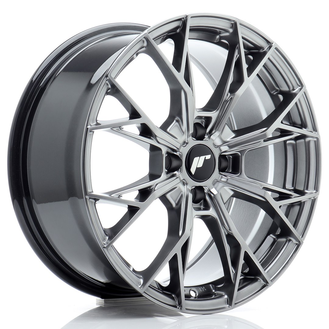 JR Wheels JR49 17x8 ET40 4x100 Hyper Black