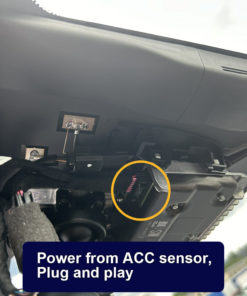 FitcamX autokamera, Toyota C-HR (2024-2025)-3