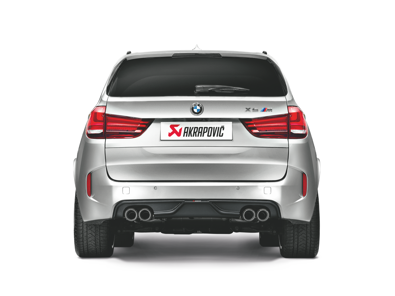 BMW X5 M (F85) (2015-2018) Akrapovic Hiilikuitudiffuusori-3