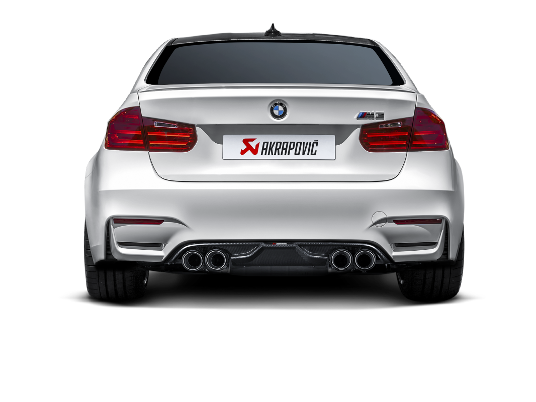 BMW M3 (F80) (2014-2018), Akrapovic Slip-On pakoputkisto-8