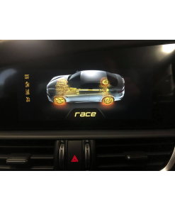 Alfa Romeo rDNA race ajotilan aktivointi, Giulia / Stelvio 2020-