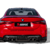 BMW M4 (G82, G83) (2021-2023) Akrapovic Hiilikuitudiffuusori (Gloss)-2