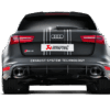 Audi RS 6 Avant (C7) (2014-2018), Akrapovic Evolution pakoputkisto-5