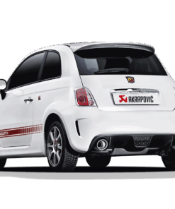 Abarth 500/500C (2008-2017), Akrapovic Slip-On pakoputkisto-2