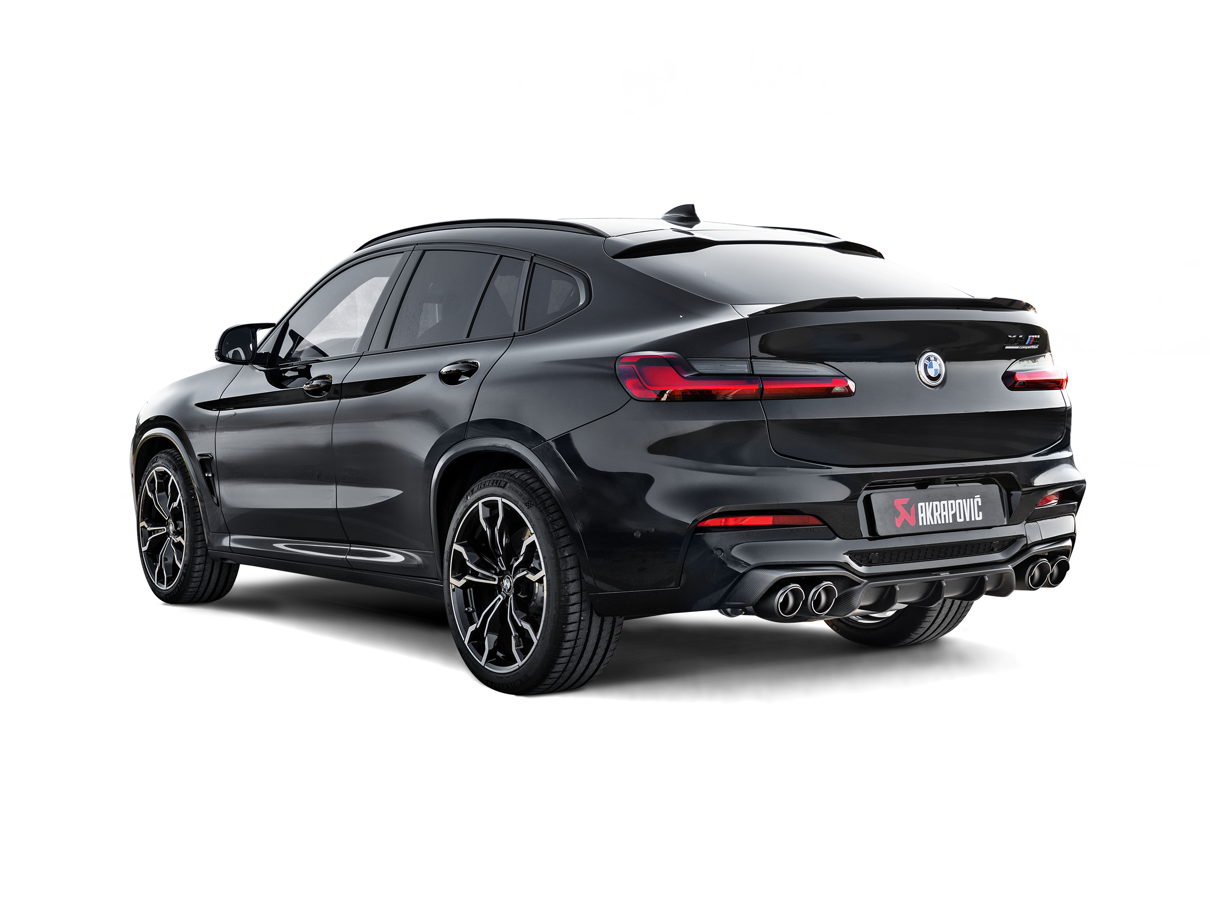BMW X4 M / X4 M Competition (F98) (2020-2023) Akrapovic Hiilikuitudiffuusori (Gloss)-4