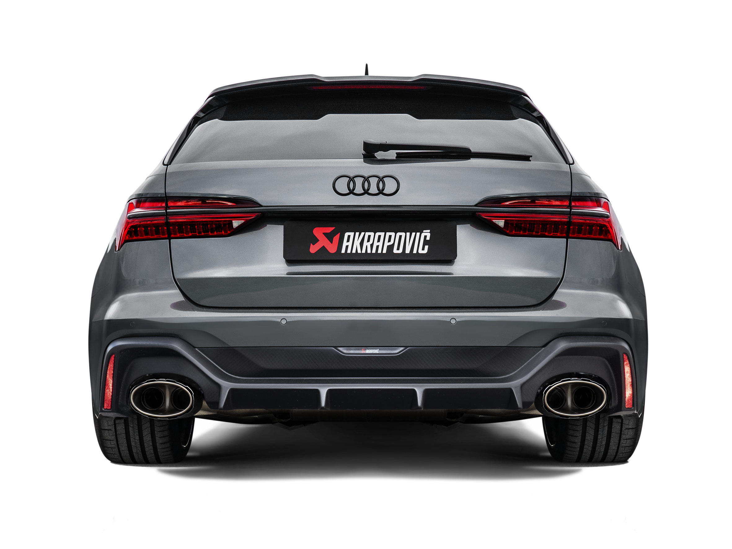 Audi RS 6 Avant (C8) (2020-2023), Akrapovic Evolution pakoputkisto-3