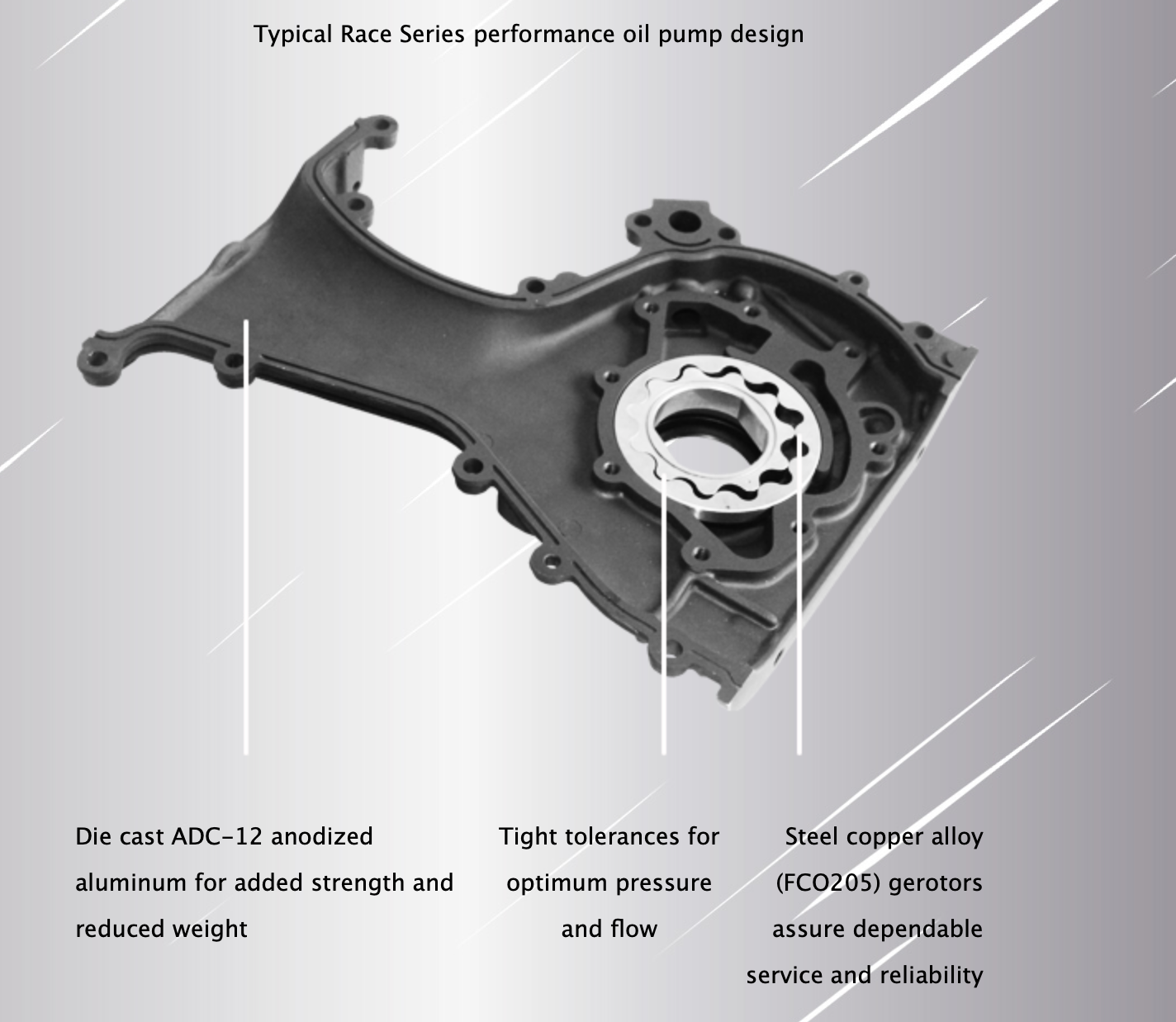 ACL Race öljypumppu, Honda Civic CRX D15 moottorit-2