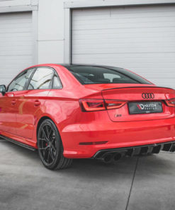 Audi A3 8V facelift 16-20 S-line carbon-look helmalistat Maxton-2