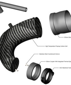 Eventuri turbo inlet Audi RS3 / TTRS malleihin-4