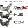 Bull-X ECE Downpipe, VAG MQB EA888 Gen3 FWD (Golf Mk7 ja muut)-2
