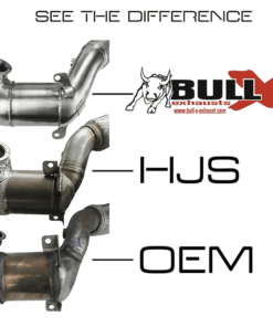 Bull-X ECE Downpipe, Skoda Octavia Mk3 2.0 RS (DLBA 180kW)-2