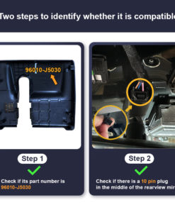 FitcamX autokamera, Kia Stinger 2022-2024 mallit-2