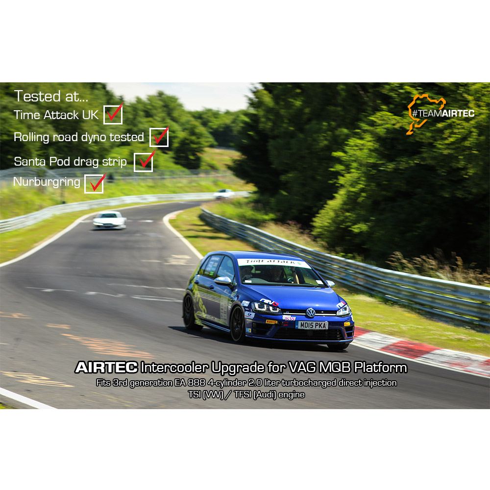 Airtec välijäähdytin MQB, VW Golf Mk7, Seat Cupra, Audi S3-11