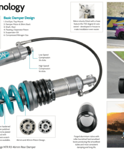 Nitron R1 alustasarja, Nissan Skyline R33 GT-R (w/ FAL system) 95-98-4