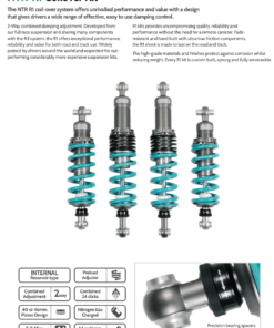 Nitron R1 alustasarja, Renault Megane (Mk3) 2.0 (250 and 265 RS) 10-16-5