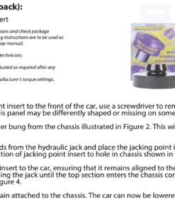 Tunkin nostotyyny, 4kpl asennussarja koriin VAG malleihin-4