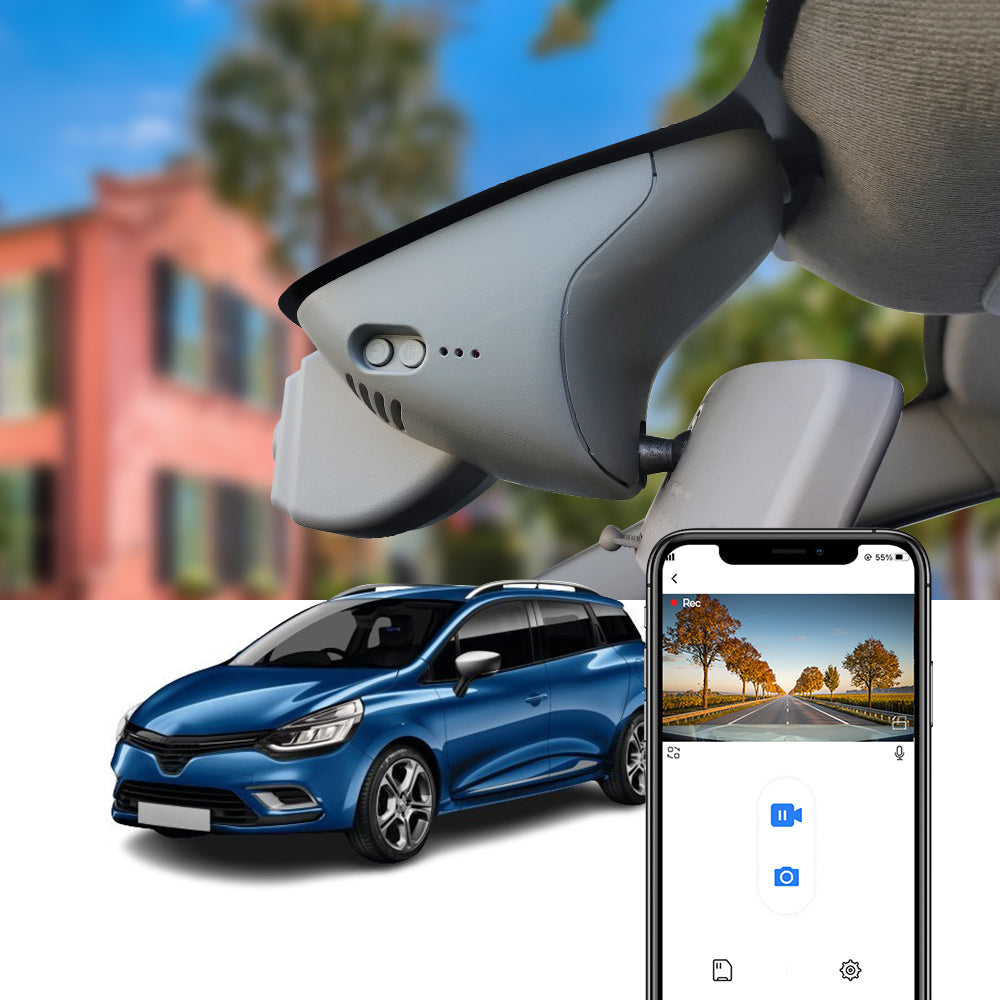 FitcamX autokamera, Renault Clio 4, Megane, Twingo, Laguna 2008-2024 mallit