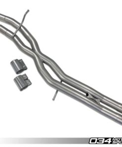 034 Res-X resonator delete x-pipe, Audi S4 B9 3.0T