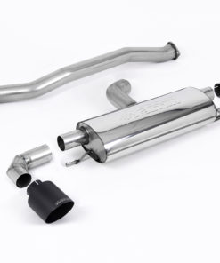 Toyota Yaris GR, Milltek OPF-back putkisto (No-Res, Cerakote black tips)