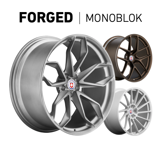 HRE Forged Monoblock Series wheels