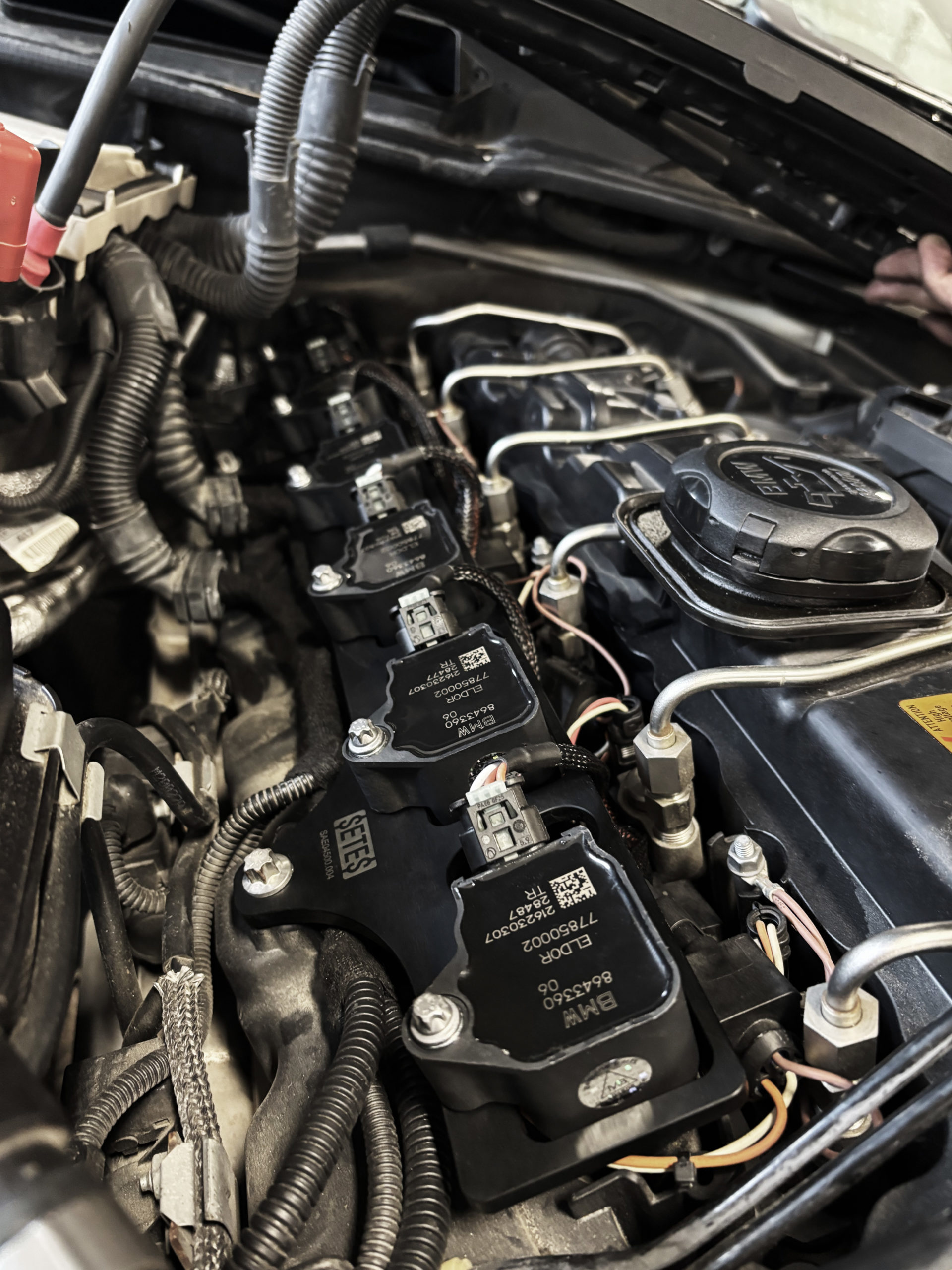 SETES B58 sytytyskonversio BMW N54 moottoreihin, All-Included Kit-4