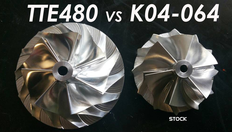 TTE480 turboahdin, Audi S3 8P / VW GOLF MK6 R (EA113 2.0TFSI)-5