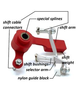4H-Tech vaihdevälinlyhennin, shifteri VW Up! MPI, Seat Mii, Skoda Citigo-4