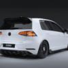 Volkswagen Golf MK7.5 GTI, Zaero Design EVO-1 takadiffuusori-5