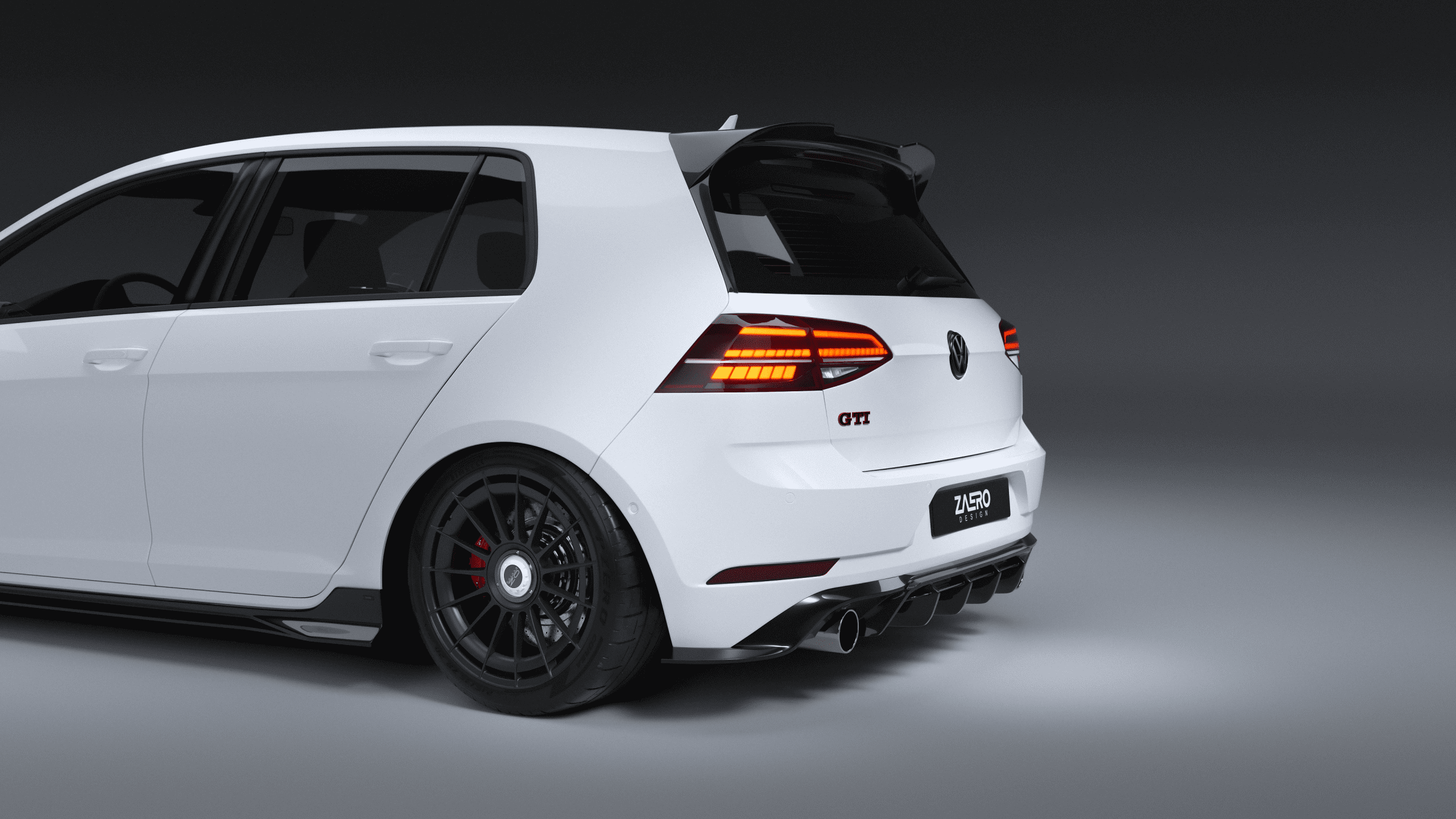 Volkswagen Golf MK7.5 GTI, Zaero Design EVO-1 takadiffuusori