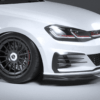 Volkswagen Golf MK7.5 GTI / GTD, Zaero Design EVO-1 etusplitteri-3