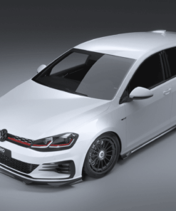 Volkswagen Golf MK7.5 GTI / GTD, Zaero Design EVO-1 etusplitteri-8