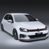 Volkswagen Golf MK7.5 GTI / GTD, Zaero Design EVO-1 etusplitteri-6