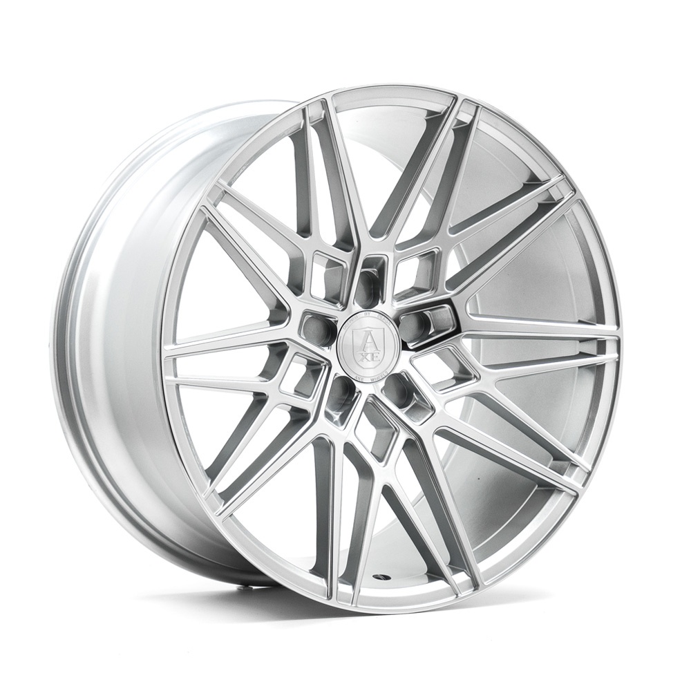 AXE CF1 vanne, 20x10.5 / 5x118 ET25 SILVER & POLISHED