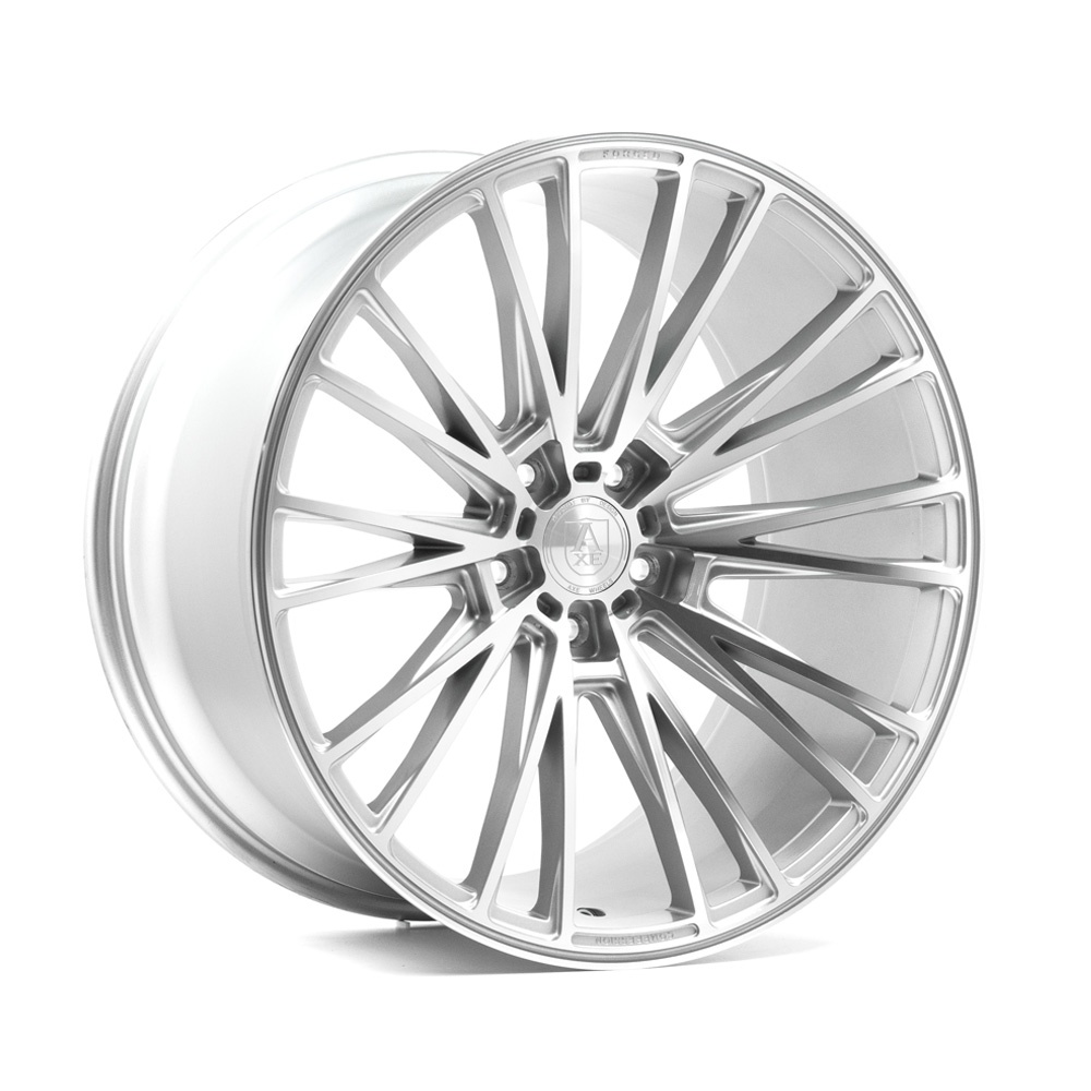 AXE CF2 vanne, 20x8.5 / 5x120 ET40 SILVER & POLISHED