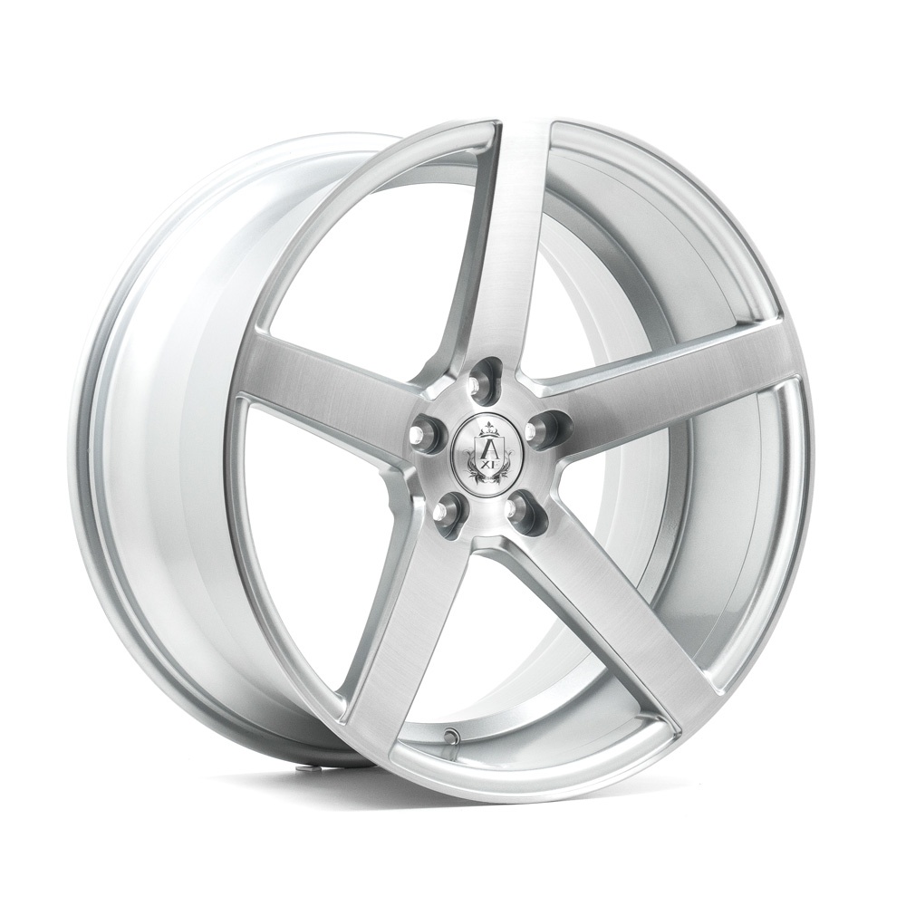 AXE EX18 vanne, 20x10.5 / 5x120 ET42 SILVER & POLISHED