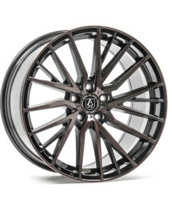 AXE EX40 vanne, 20x8.5 / 5x108 ET40 BLACK / POLISHED & TINTED (No concave)