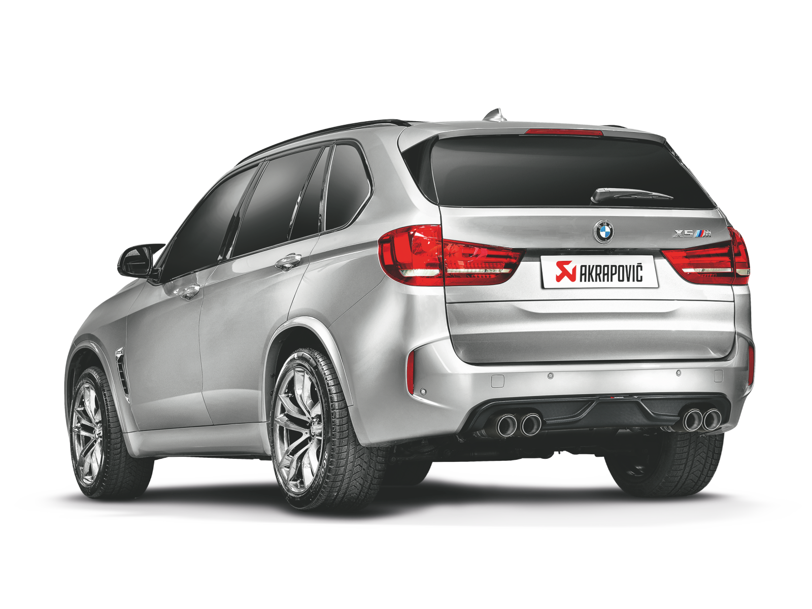BMW X5 M (F85) (2015-2018) Akrapovic Hiilikuitudiffuusori-2