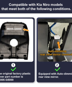 FitcamX autokamera, Kia Niro 2017-2022 mallit-2