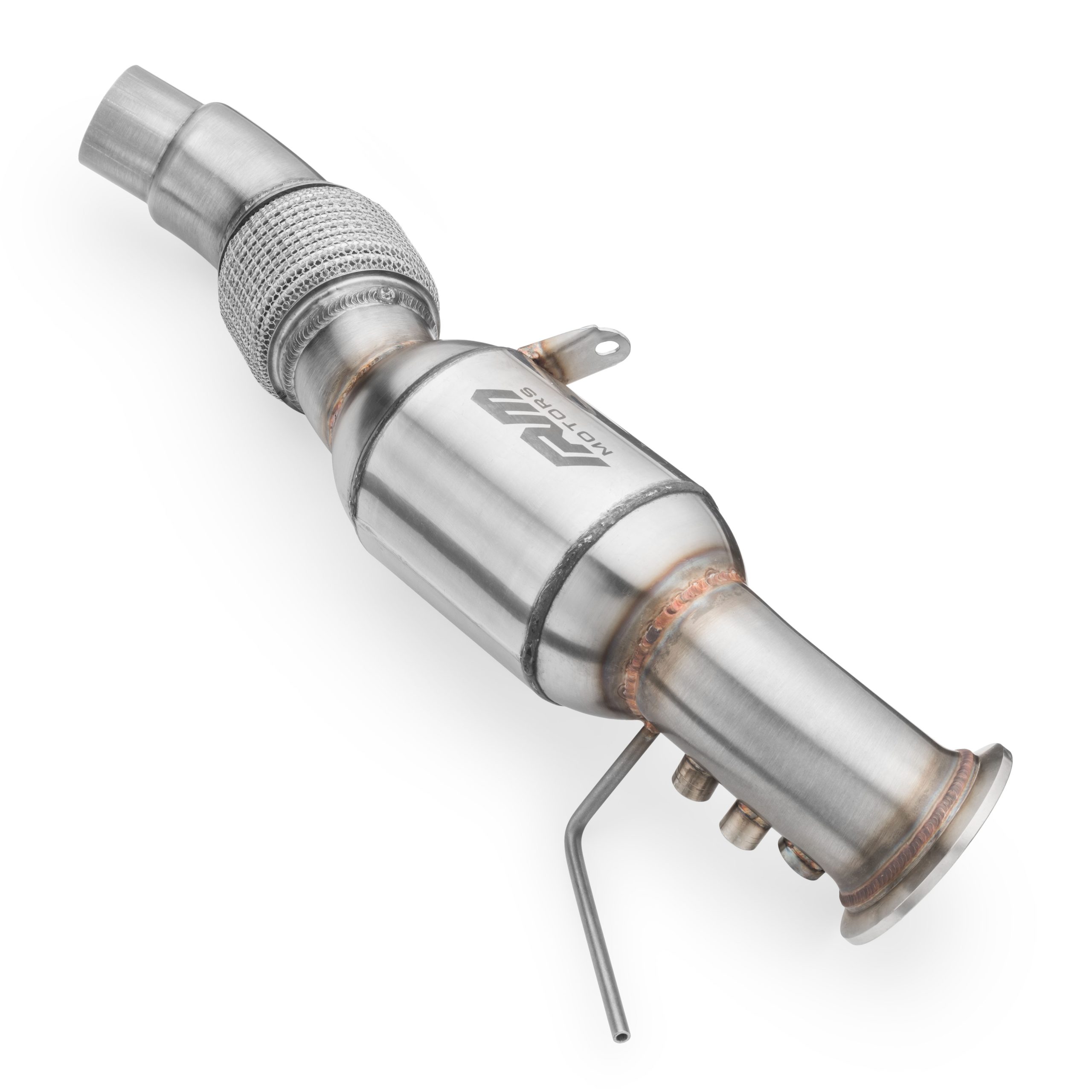 Downpipe (100CPI) BMW E60, E61 525d, 530d, 530xd M57N2, RM Motors-2