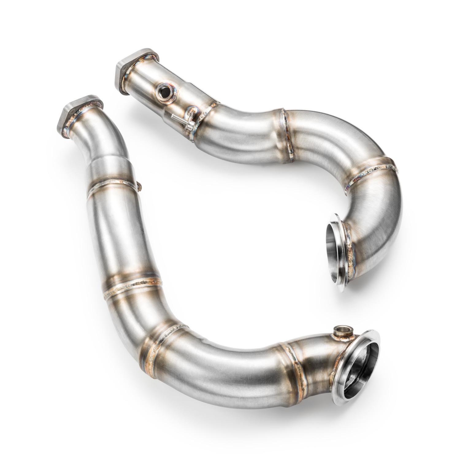 Downpipe (Race) BMW E82, E88 135i N54, RM Motors-4