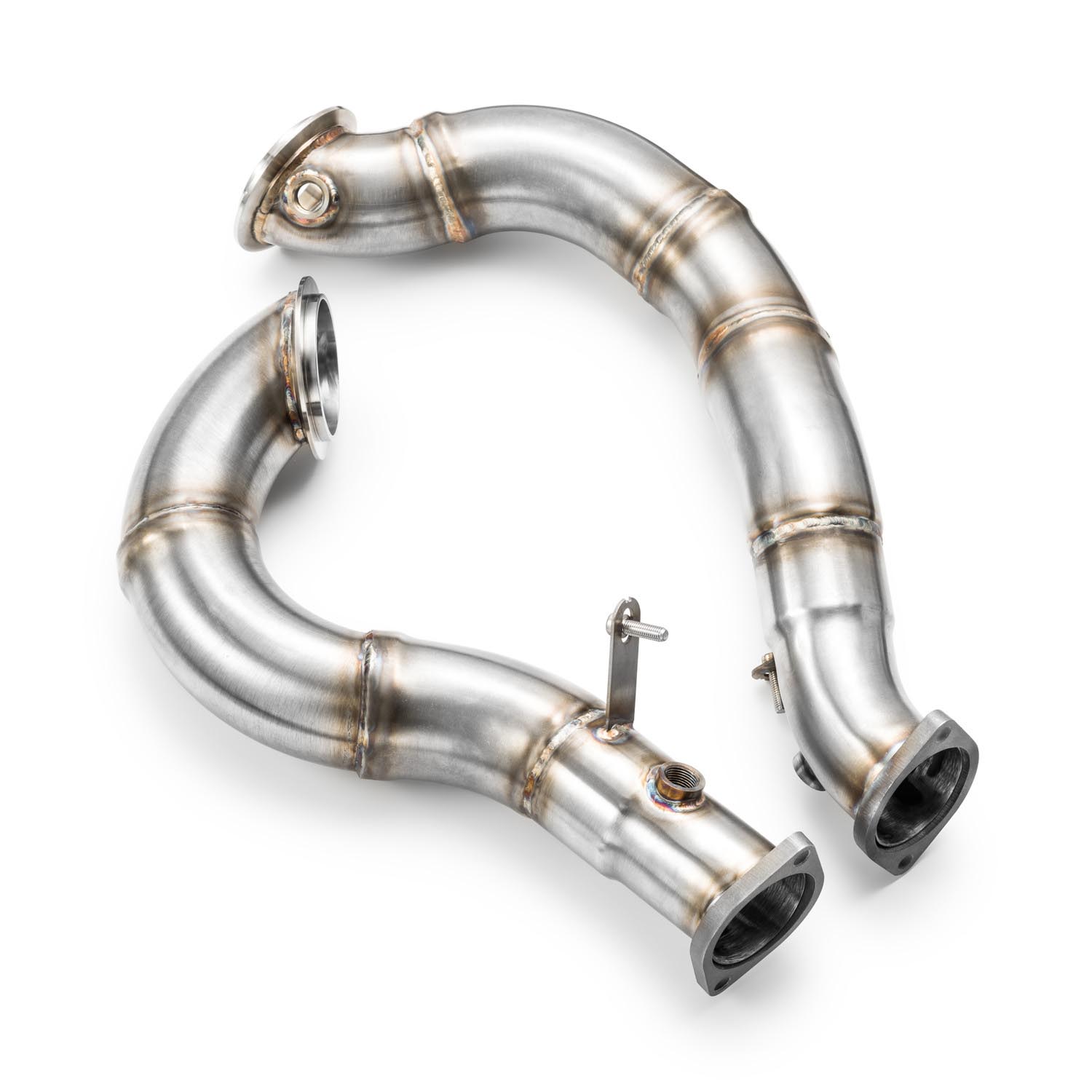 Downpipe (Race) BMW E9x 335i, 335ix N54, RM Motors-3