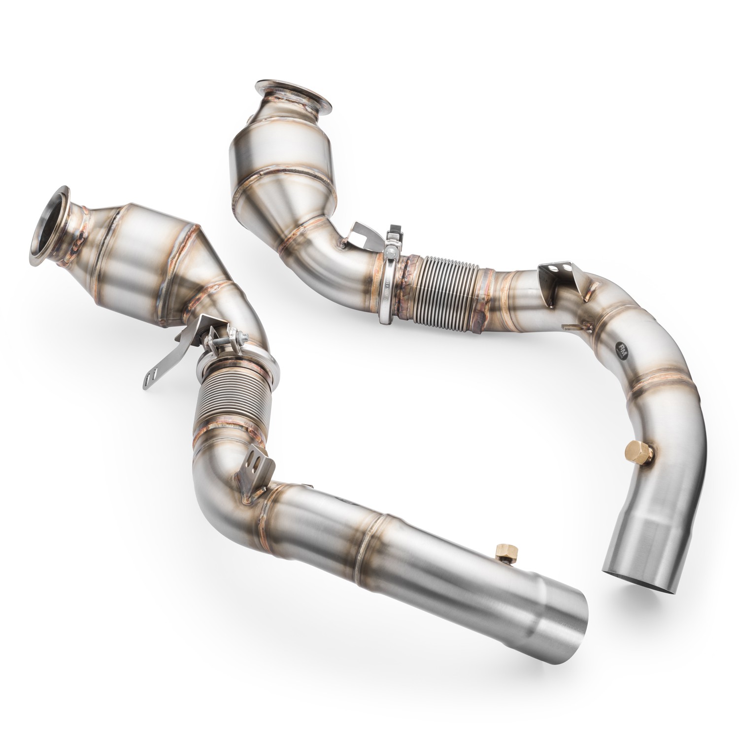 Downpipe (Race) BMW M5 F90 HJS 300 cpsi EURO 6, RM Motors-2