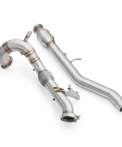Downpipe (Race) (Anti-drone) Volkswagen Golf VIII R 2.0 TSI, RM Motors-3