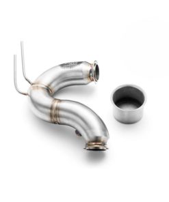 Downpipe (Race) (76mm) VOLKSWAGEN Passat B8 1.6, 2.0 TDI, RM Motors-2