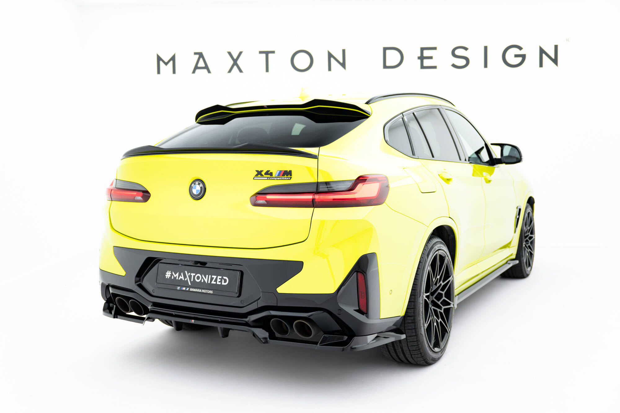 Alempi Spoilerilippa 3D BMW X4 M F98 Facelift, Maxton-2