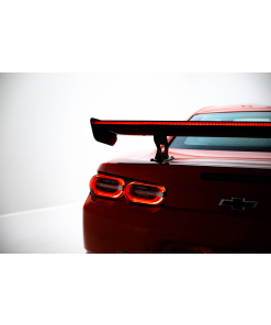 Hiilikuituspoileri, Internal Brackets Uprights + LED Chevrolet Camaro SS Mk6 Facelift, Maxton-3