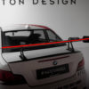 Hiilikuituspoileri, Ylempi Swan Mounting + LED BMW 1 M E82, Maxton-4