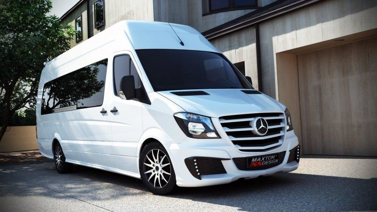 Etupuskuri MERCEDES SPRINTER 2013-UP WITHOUT LED, Maxton