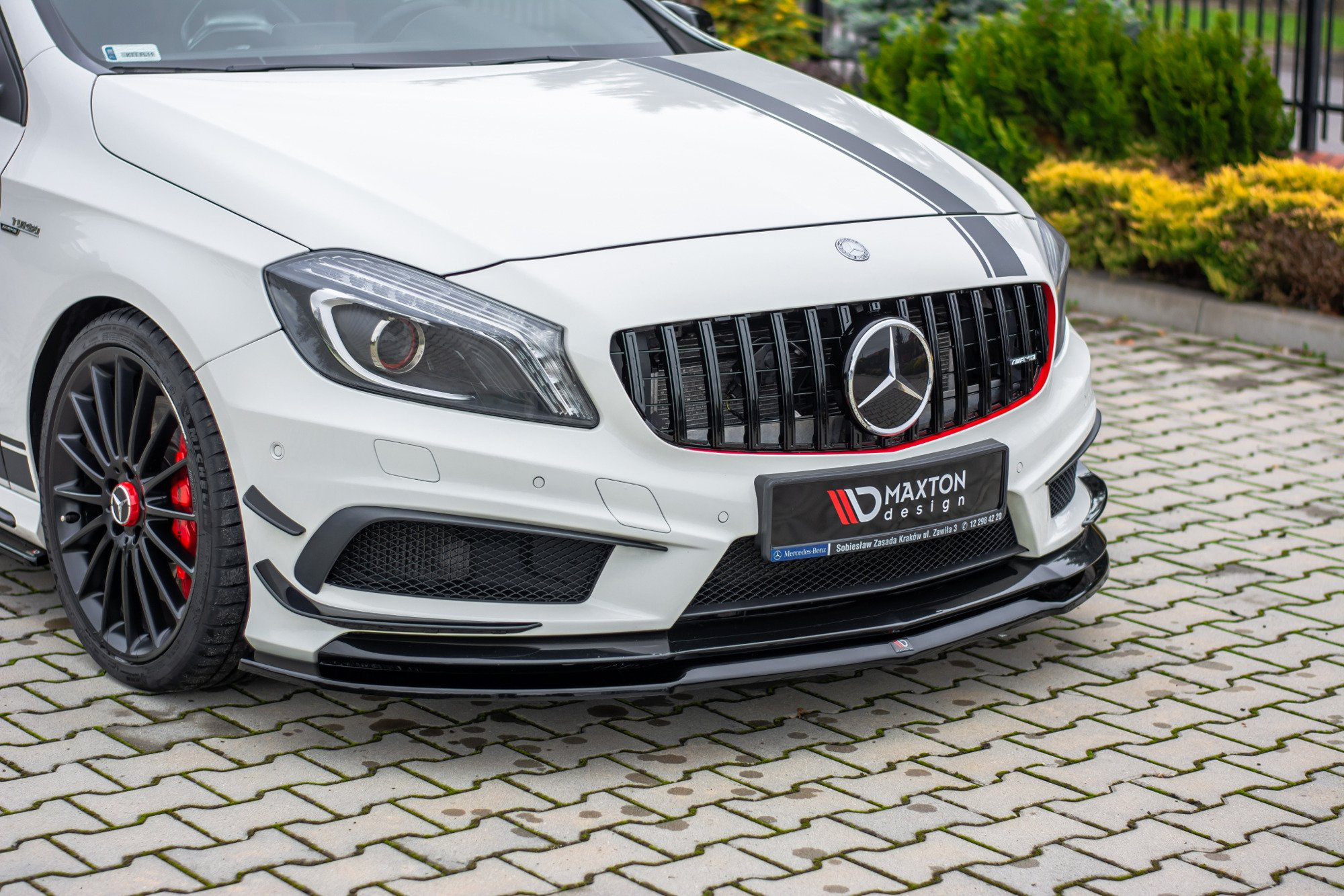 Etusplitteri Mercedes A45 AMG W176, Maxton